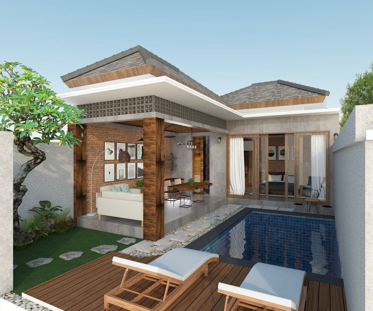 La Isla Villas Bali Чангу Екстер'єр фото